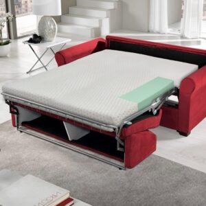 Flexinn Jolly - Materasso per Divano Letto 100x180 alto 12cm. Sfoderabile e lavabile in lavatrice. Adatto per camper