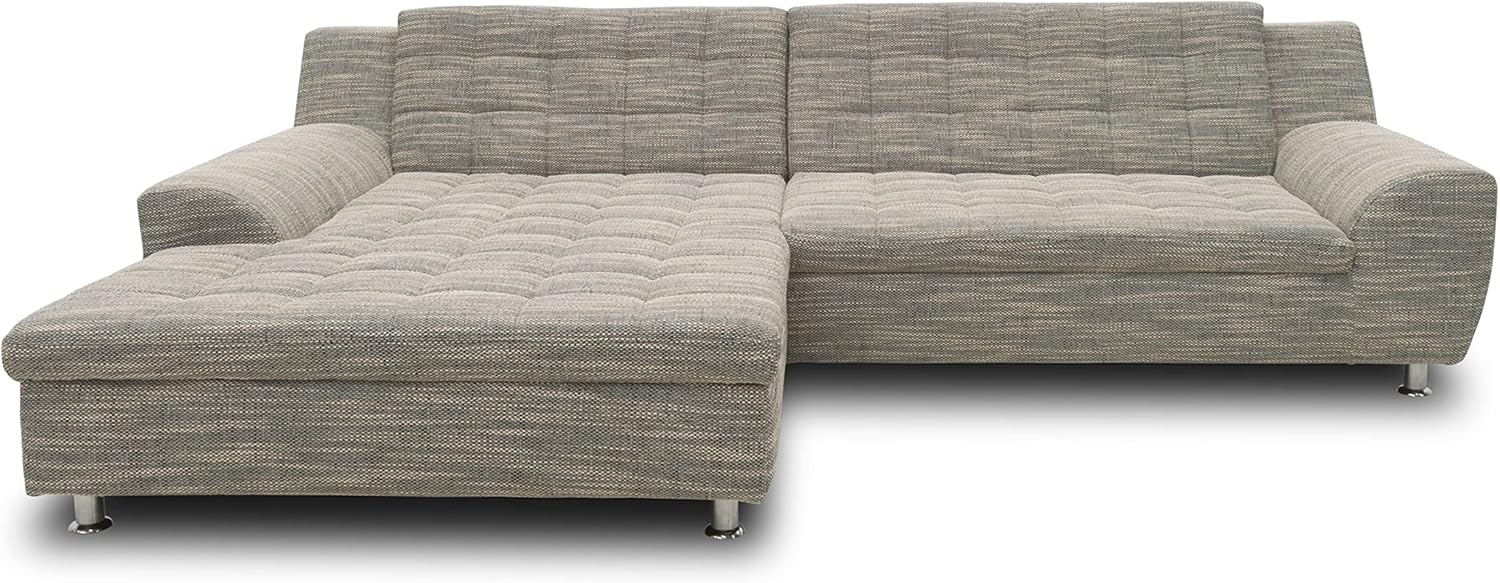 DOMO Collection Morton - Divano angolare a L (chaise longue a sinistra)